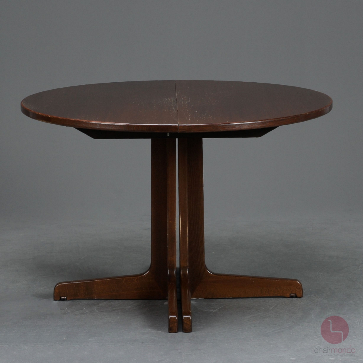 Preview: Thonet 1051 Ausziehtisch Holz Braun mit 2 Einlegeplatten
