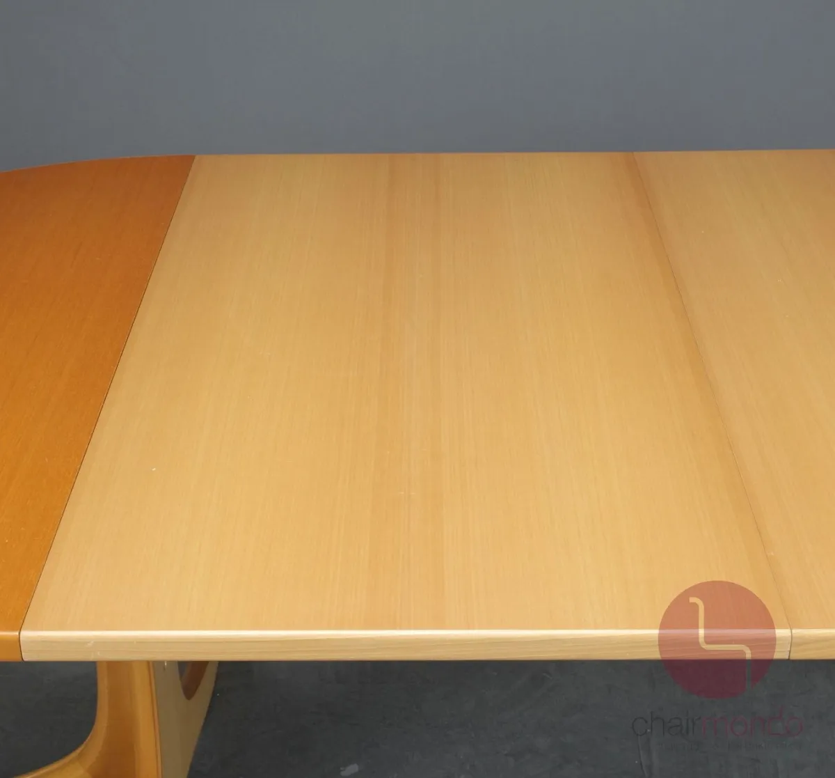 Thonet 1055 Ausziehtisch Buche klar lackiert mit 2 Einlegeplatten gebraucht