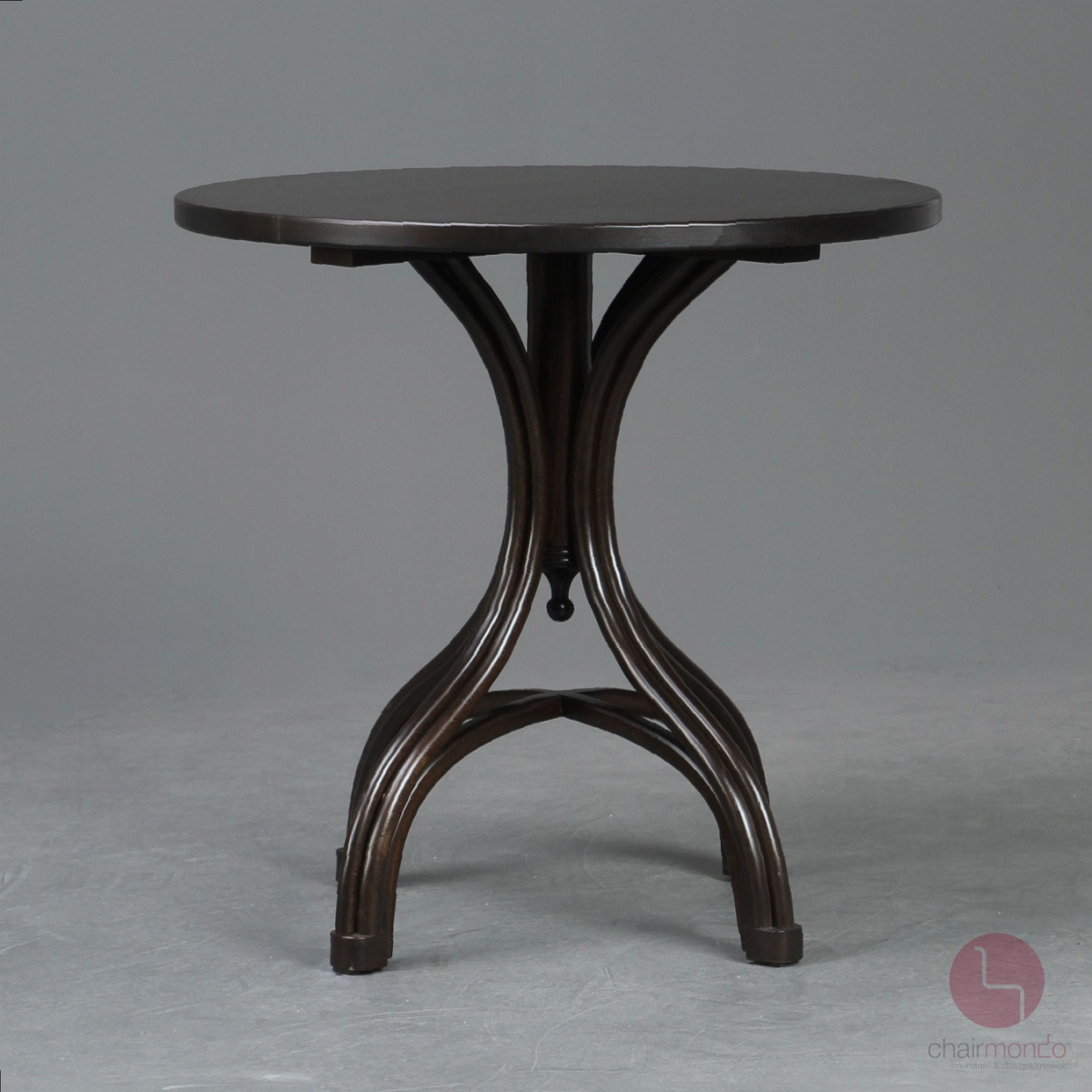 Preview: Thonet 1053 Bistro Tisch Nr. 8 in Dunkelbraun gebraucht