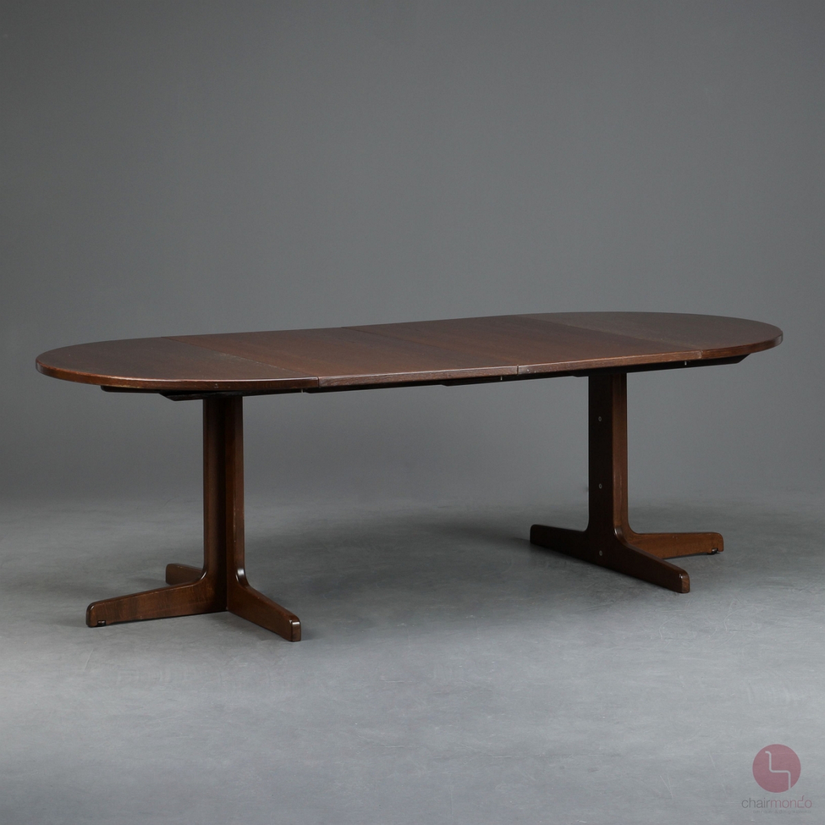 Preview: Thonet 1051 Esstisch 240 x 120 cm Ausziehtisch in Braun ausziehbar gebraucht