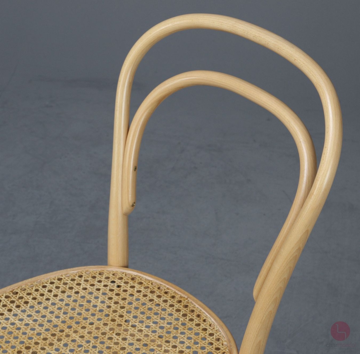 Preview: Thonet 214 Kafeehausstuhl Buche Natur mit Wiener Geflecht gebraucht