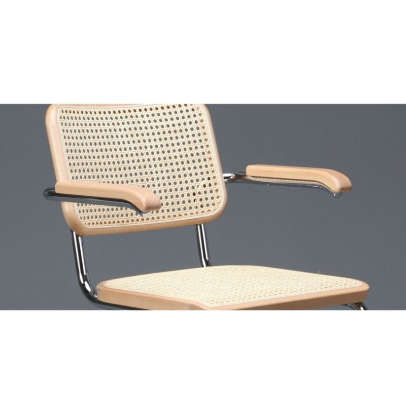 Preview: Ersatz Armauflage für Thonet S64