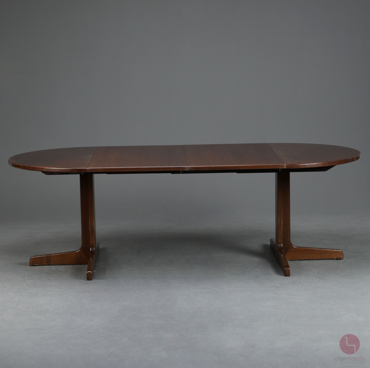 Preview: Thonet 1051 Ausziehtisch Holz Braun mit 2 Einlegeplatten