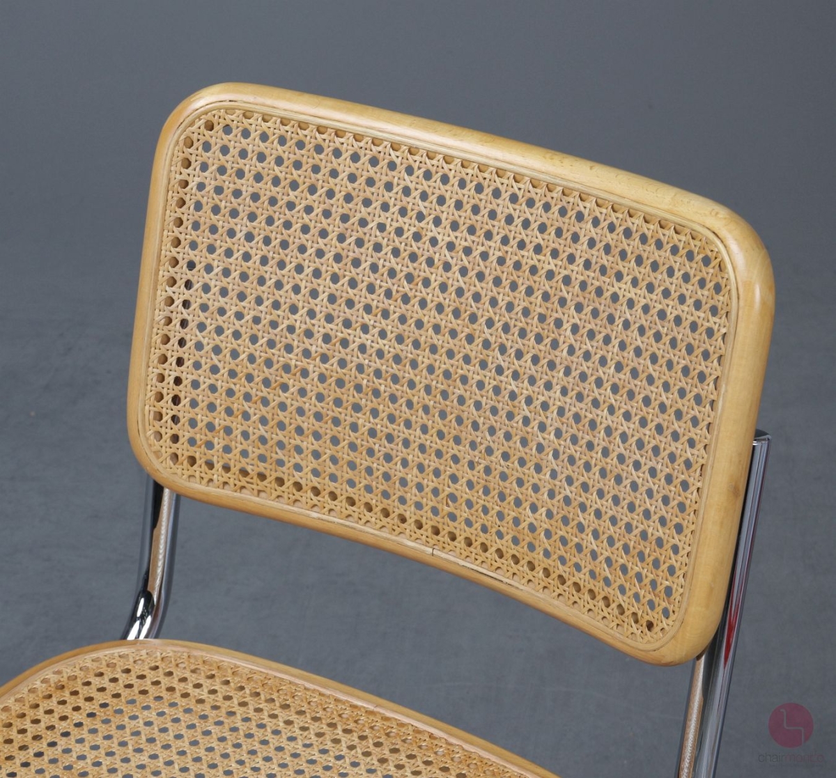 Preview: Thonet S32 Freischwinger Buche Natur mit Patina Geflecht gebraucht