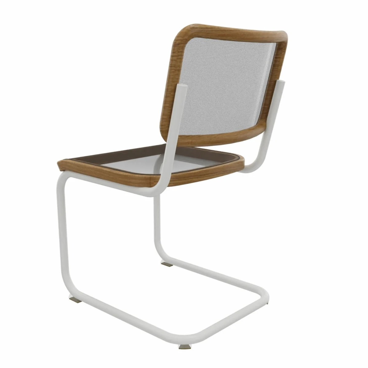 Thonet Stuhl S32 N Pure Materials - Eiche Holz Rückseite