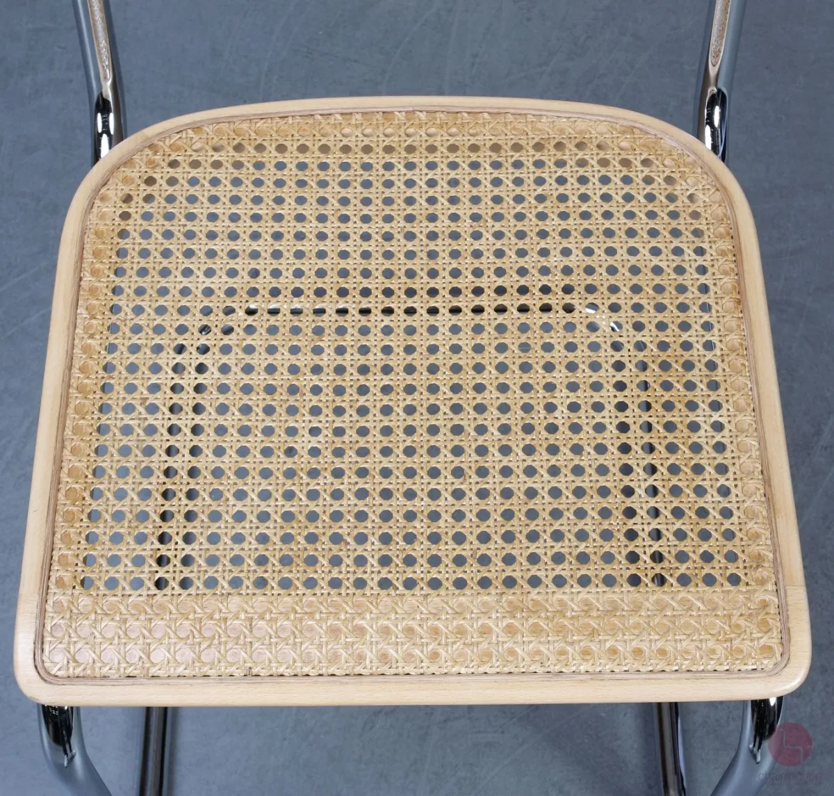 Thonet S32 Freischwinger in Buche Natur hell mit Wiener Geflecht gebraucht