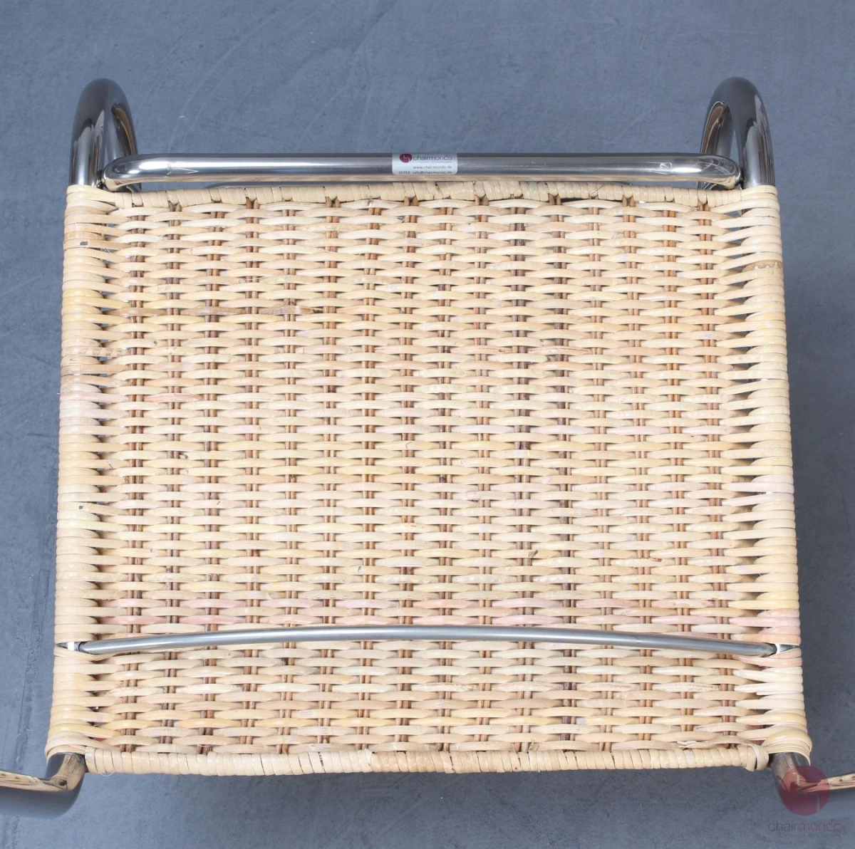 Tecta D40 Freischwinger mit erneuertem Geflecht gebraucht