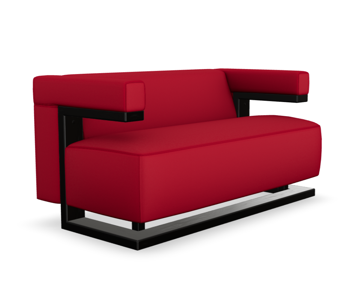 Preview: Tecta F51-2 Gropius Sofa mit Stoff Bezug in verschiedenen Farben