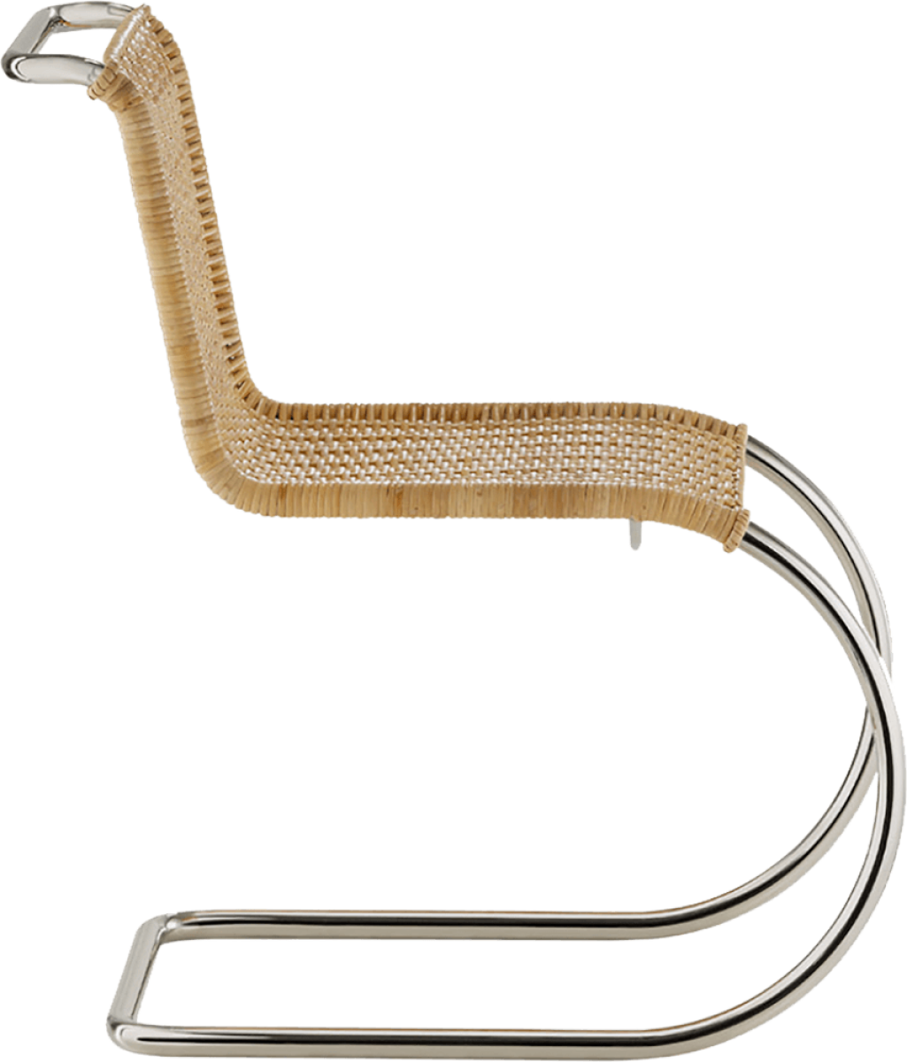 Preview: Tecta B42 Kragstuhl mit Naturrohrgeflecht