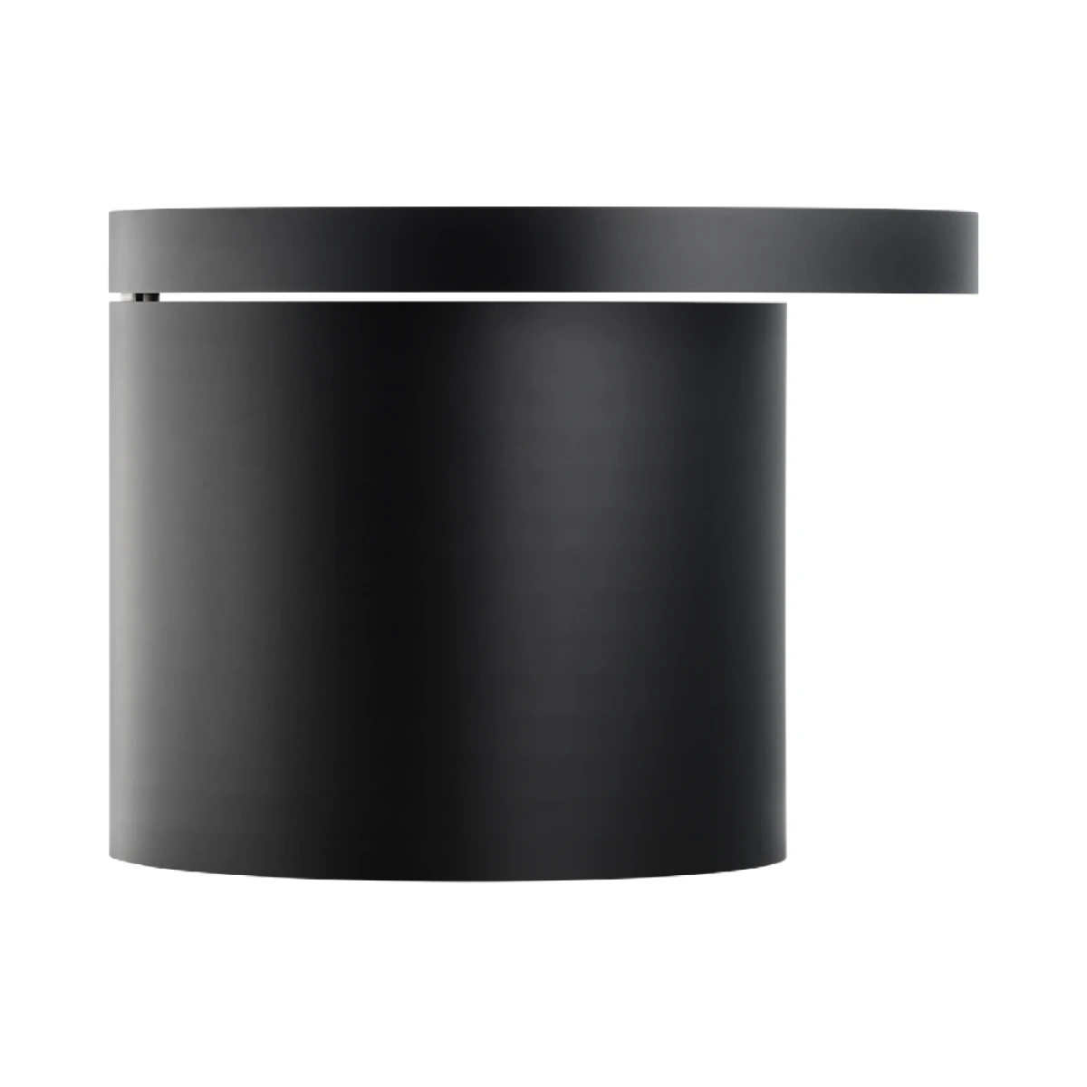 Tecta K8b Seitenansicht Schwarz