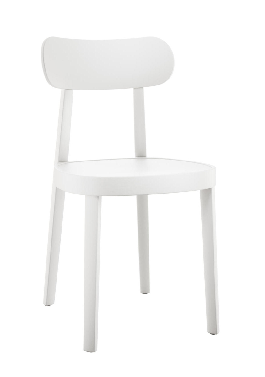 Preview: Thonet 118M Stuhl in weiß