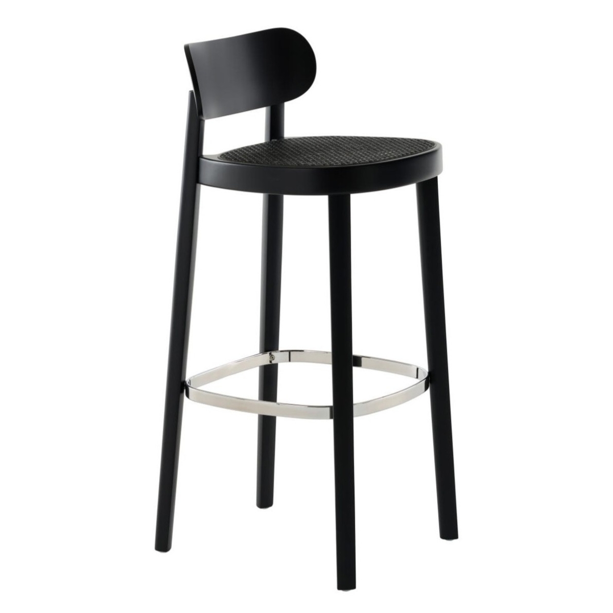 Thonet 118 H Dark Melange Buche schwarz gebeizt