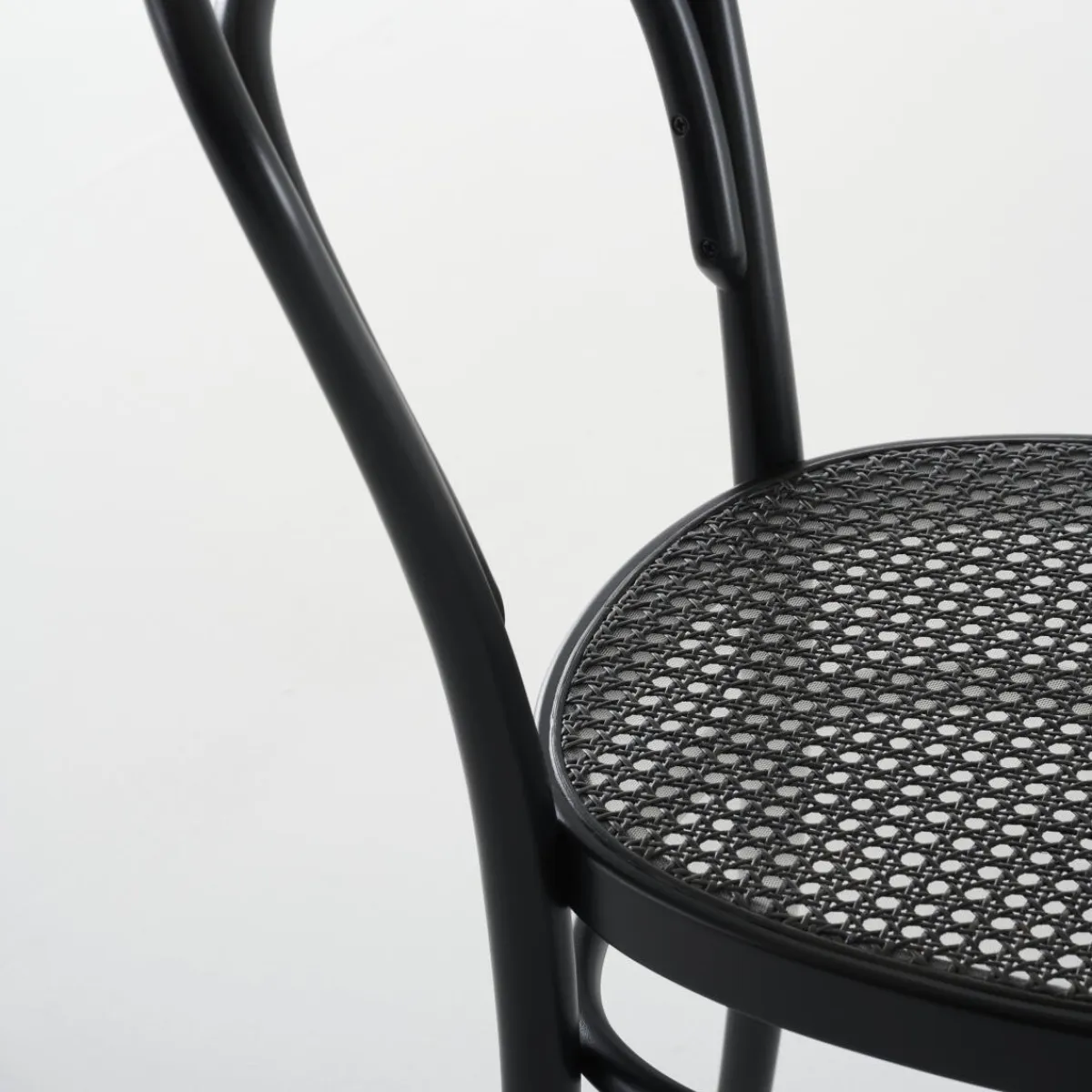 Thonet 214 Dark melange schwraz Detailbild