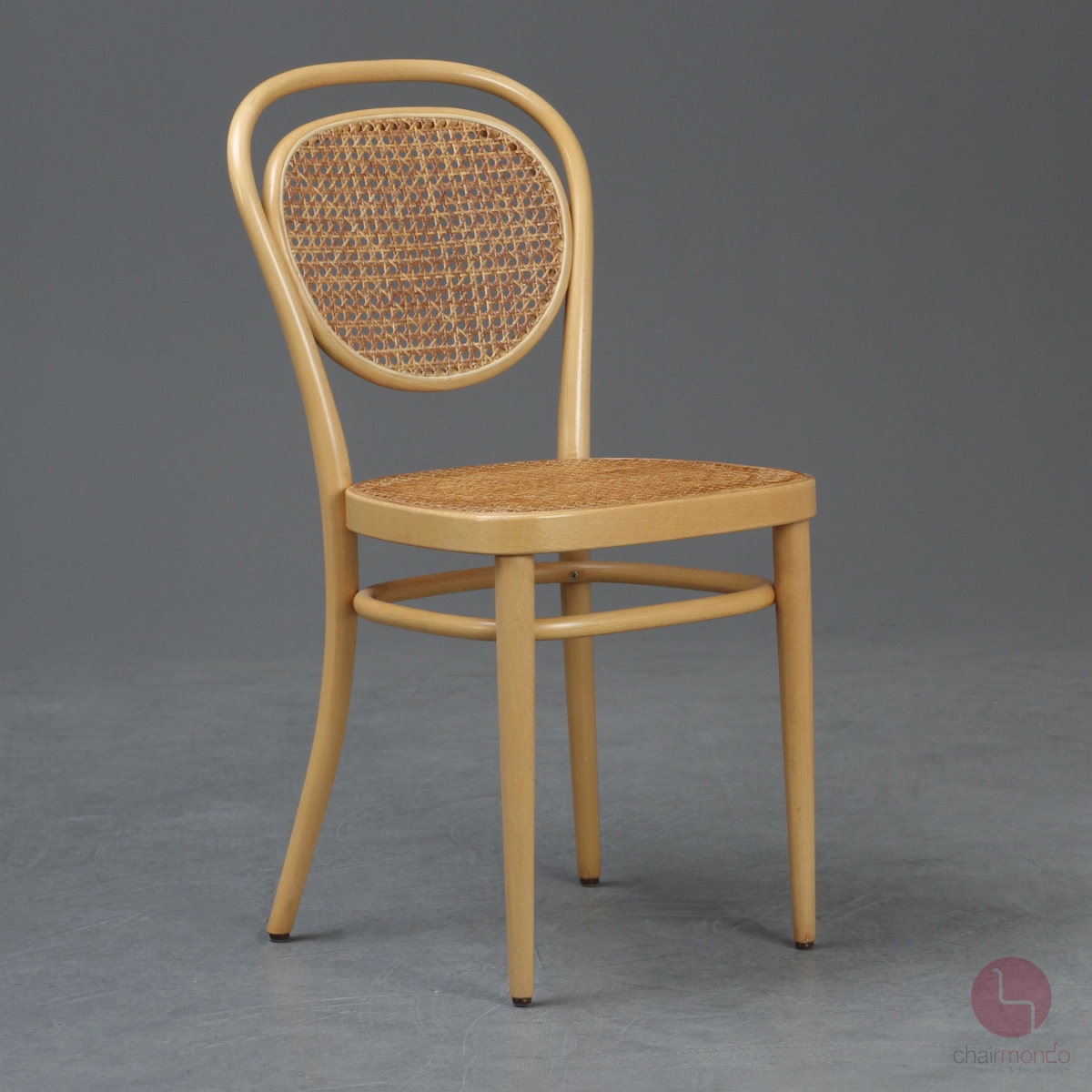 Preview: Thonet 215 R Bugholzstuhl Buche mit Geflecht gebraucht