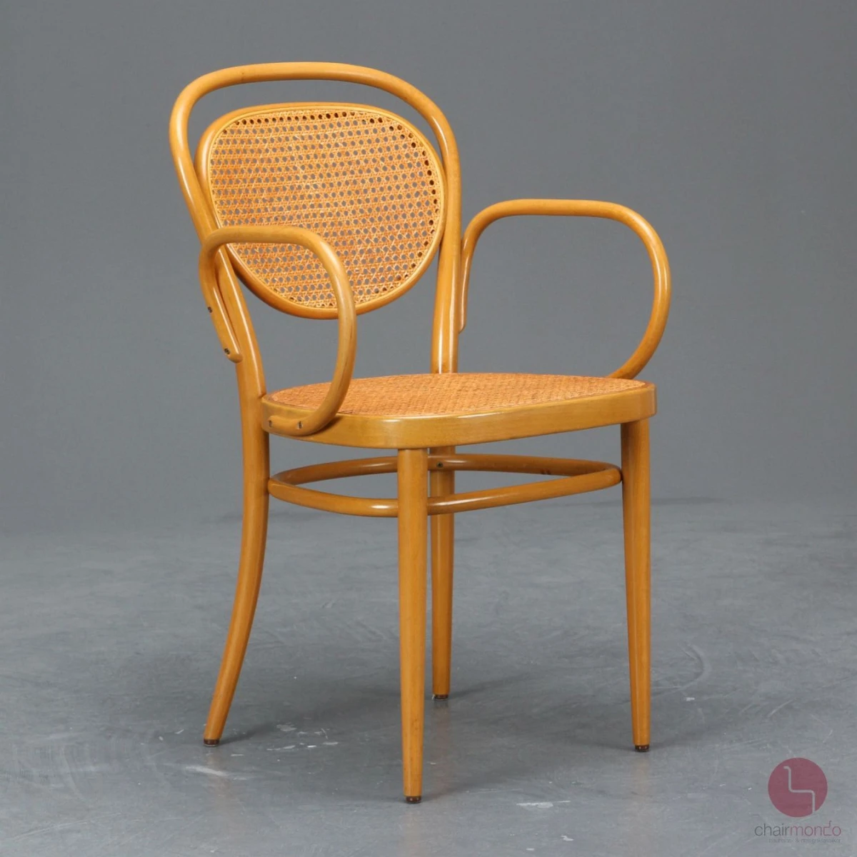 Thonet 215 RF Kirsche Bugholzstuhl mit Geflecht Buche gebraucht