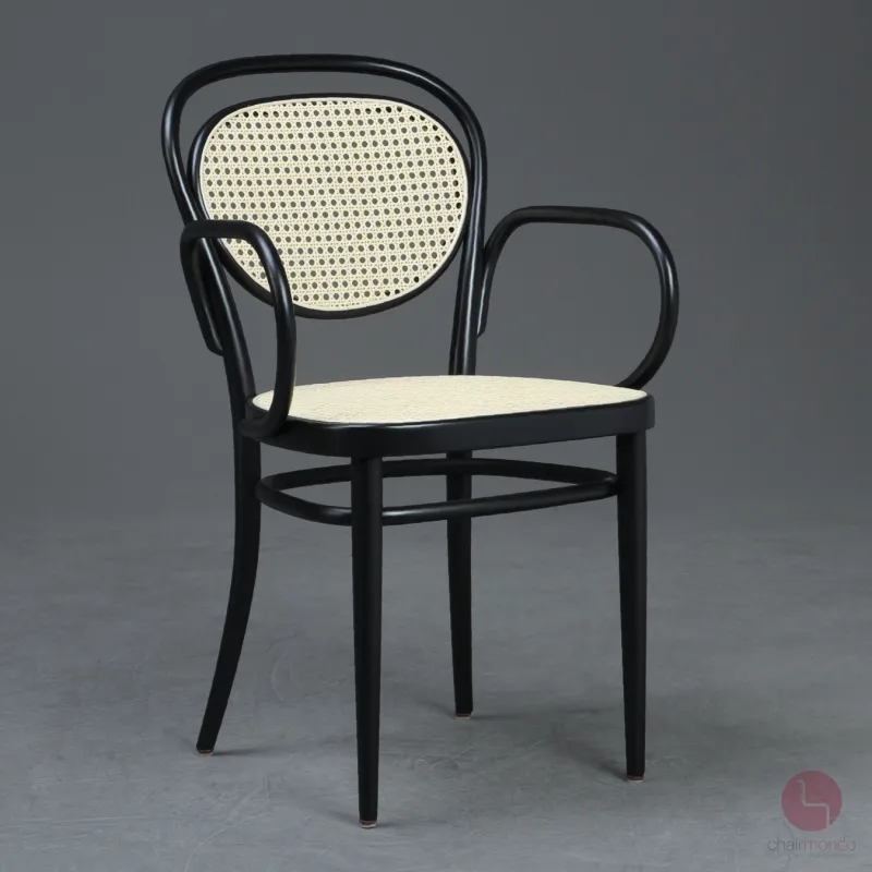 Thonet 215 RF Kafeehausstuhl mit Wiener Geflecht + Stützgewebe gebraucht