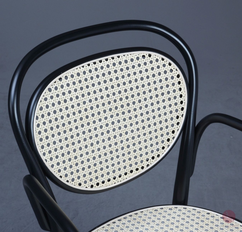 Preview: Thonet 215 RF Kafeehausstuhl mit Wiener Geflecht + Stützgewebe gebraucht