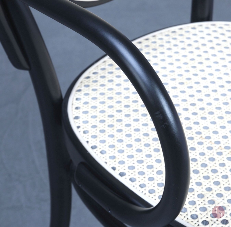 Thonet 215 RF Kafeehausstuhl mit Wiener Geflecht + Stützgewebe gebraucht
