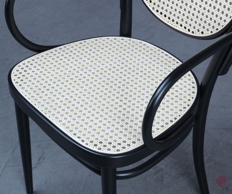 Thonet 215 RF Kafeehausstuhl mit Wiener Geflecht + Stützgewebe gebraucht