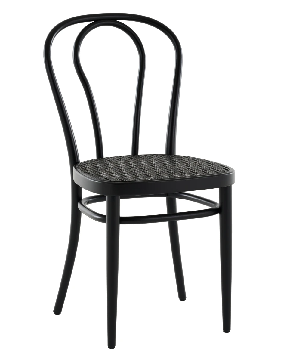 Thonet 218 Bistrostuhl mit Geflecht in verschiedenen Farben
