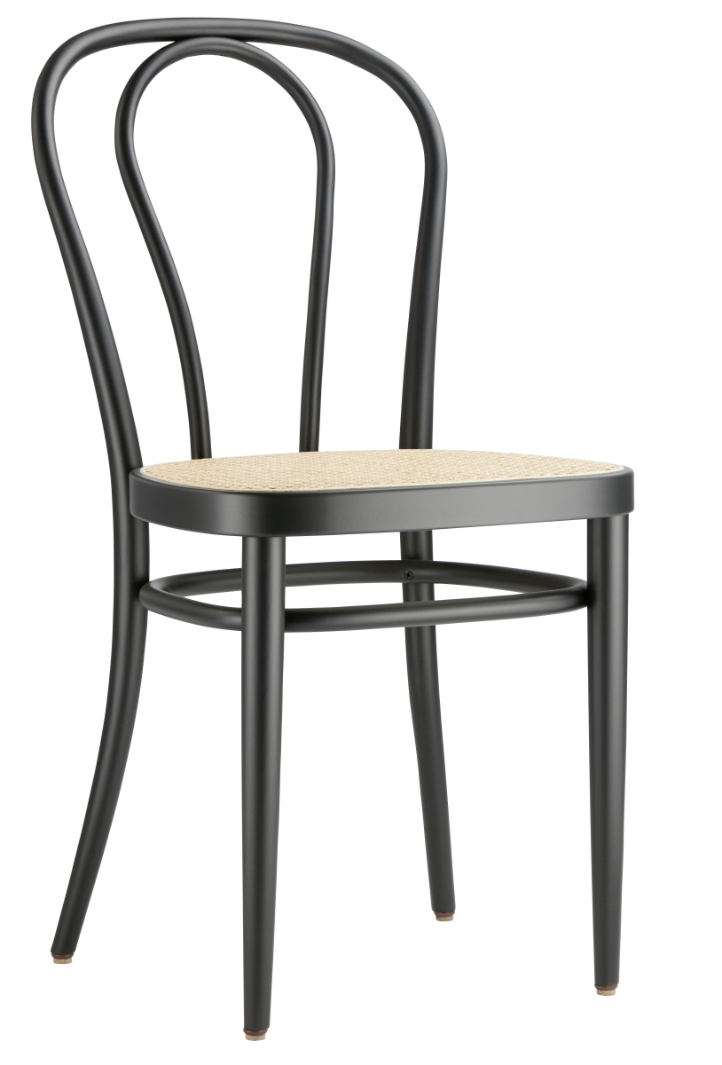Preview: Thonet 218 Bistrostuhl mit Geflecht in verschiedenen Farben