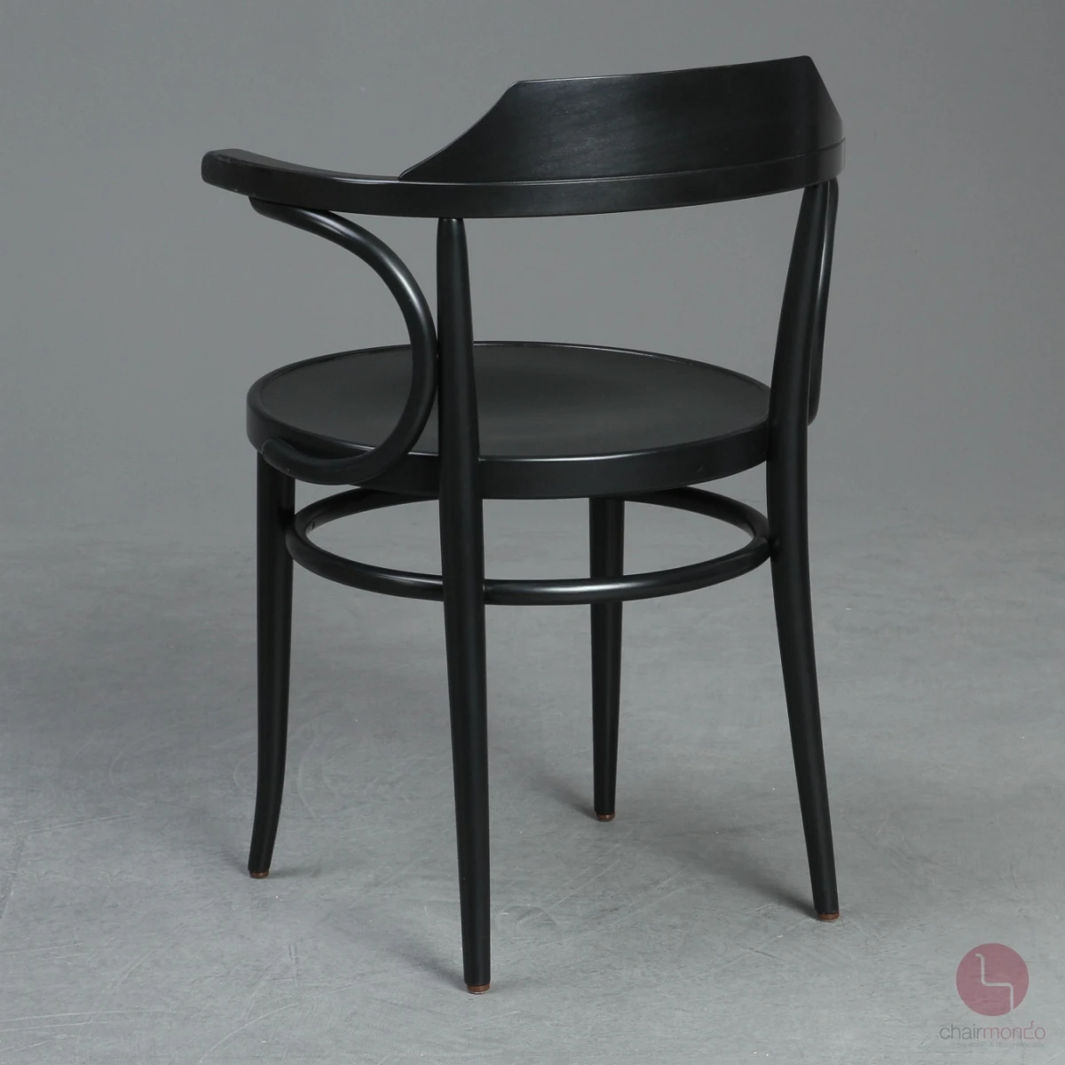 Thonet 233 M Bugholz Stuhl in Schwarz gebraucht