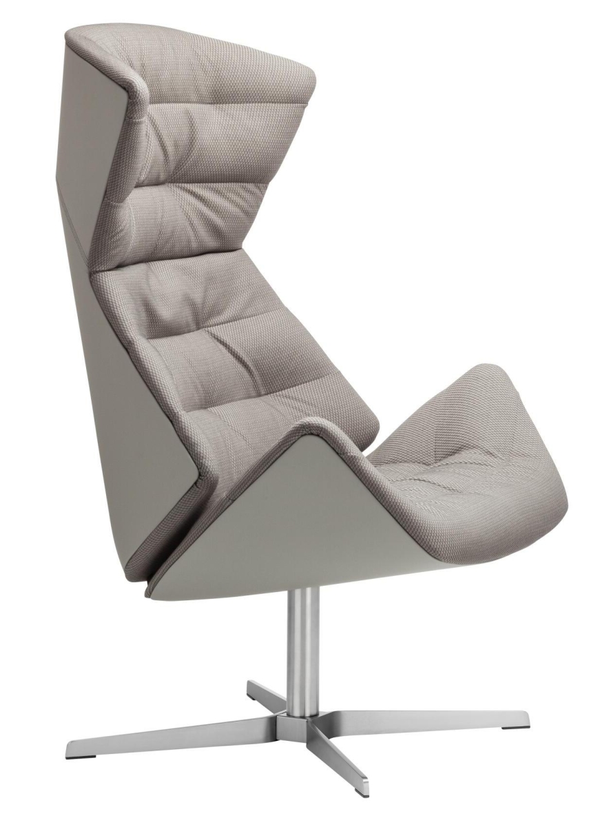 Preview: Thonet 808 Lounge Sessel mit Stoff Vollpolsterung