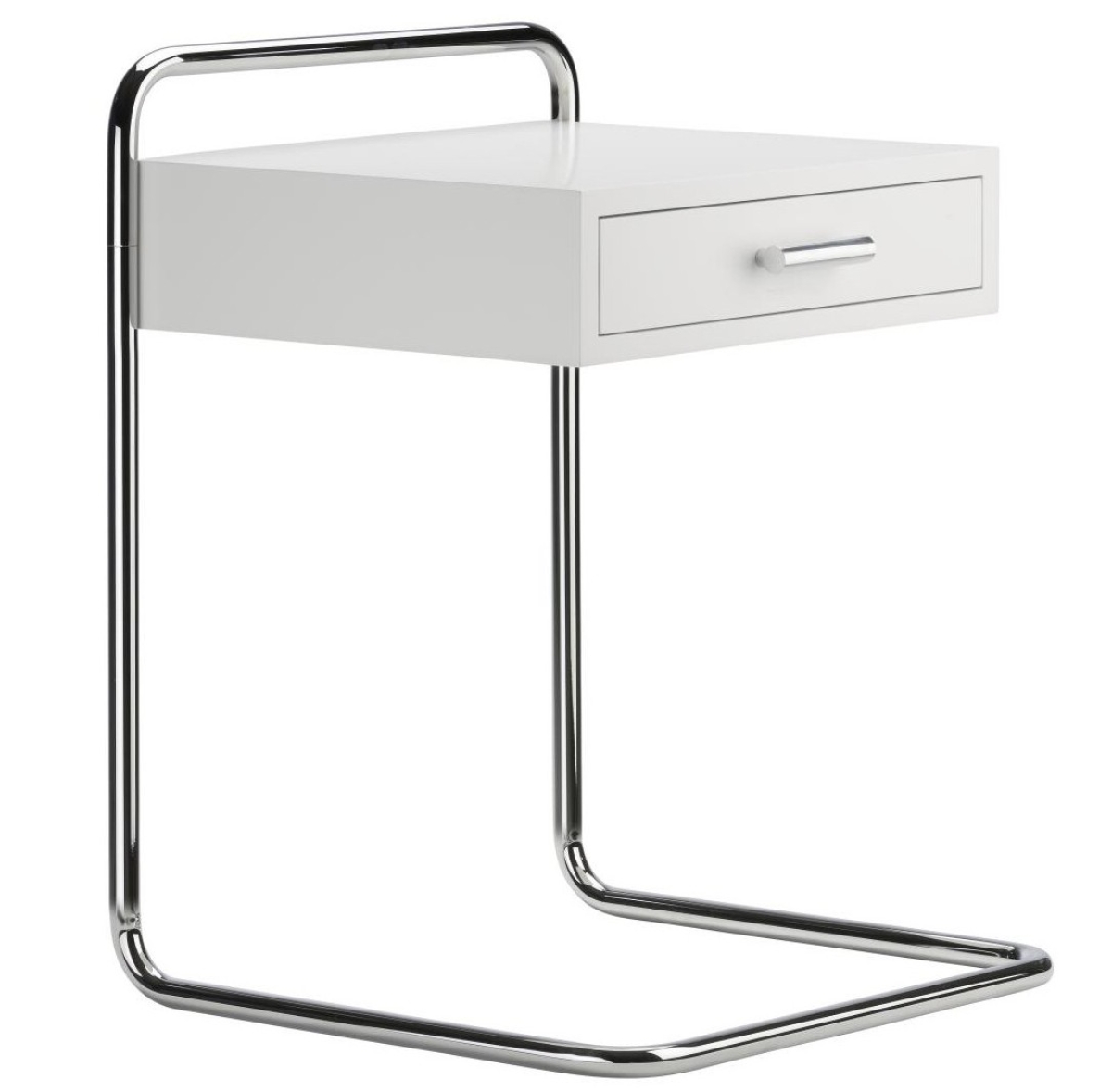 Preview: Thonet B 117 - Beistelltisch mit Schublade - in verschiedenen Farben