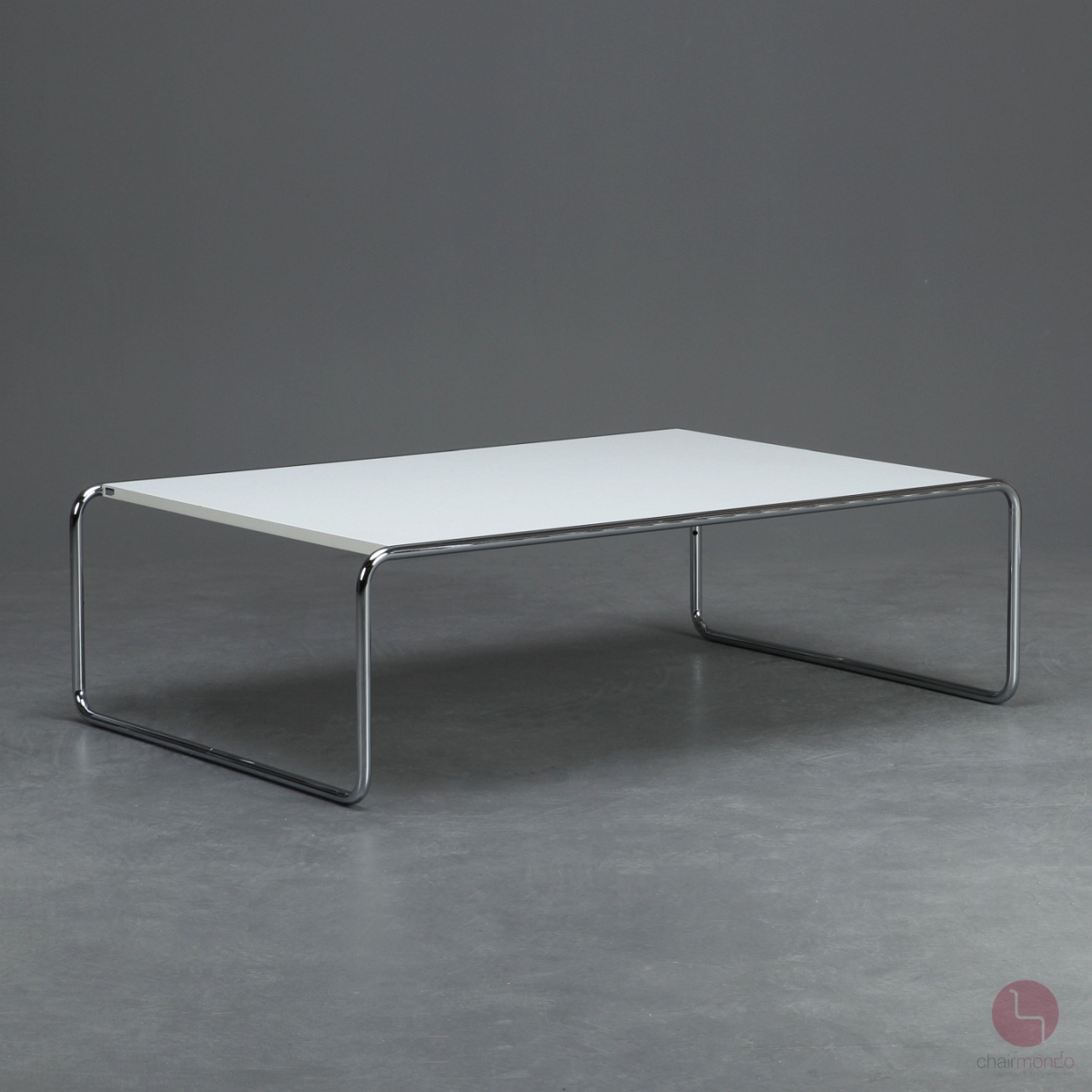 Thonet B20 b Beistelltisch mit weißer Platte