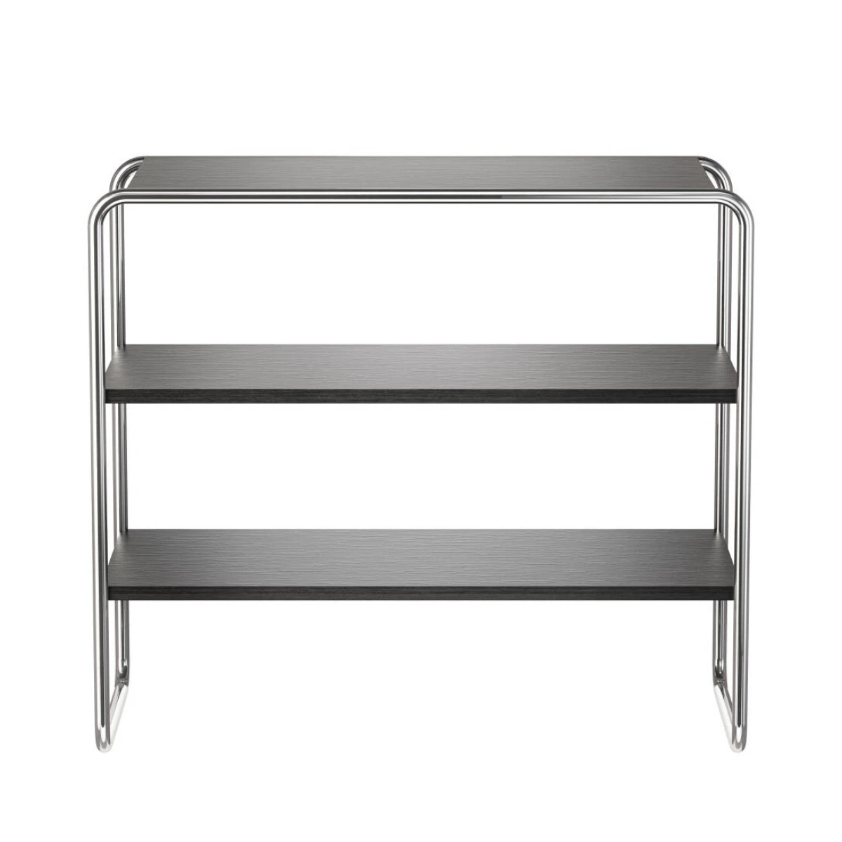 Thonet B22 Regal Esche Schwarz Vorderansicht