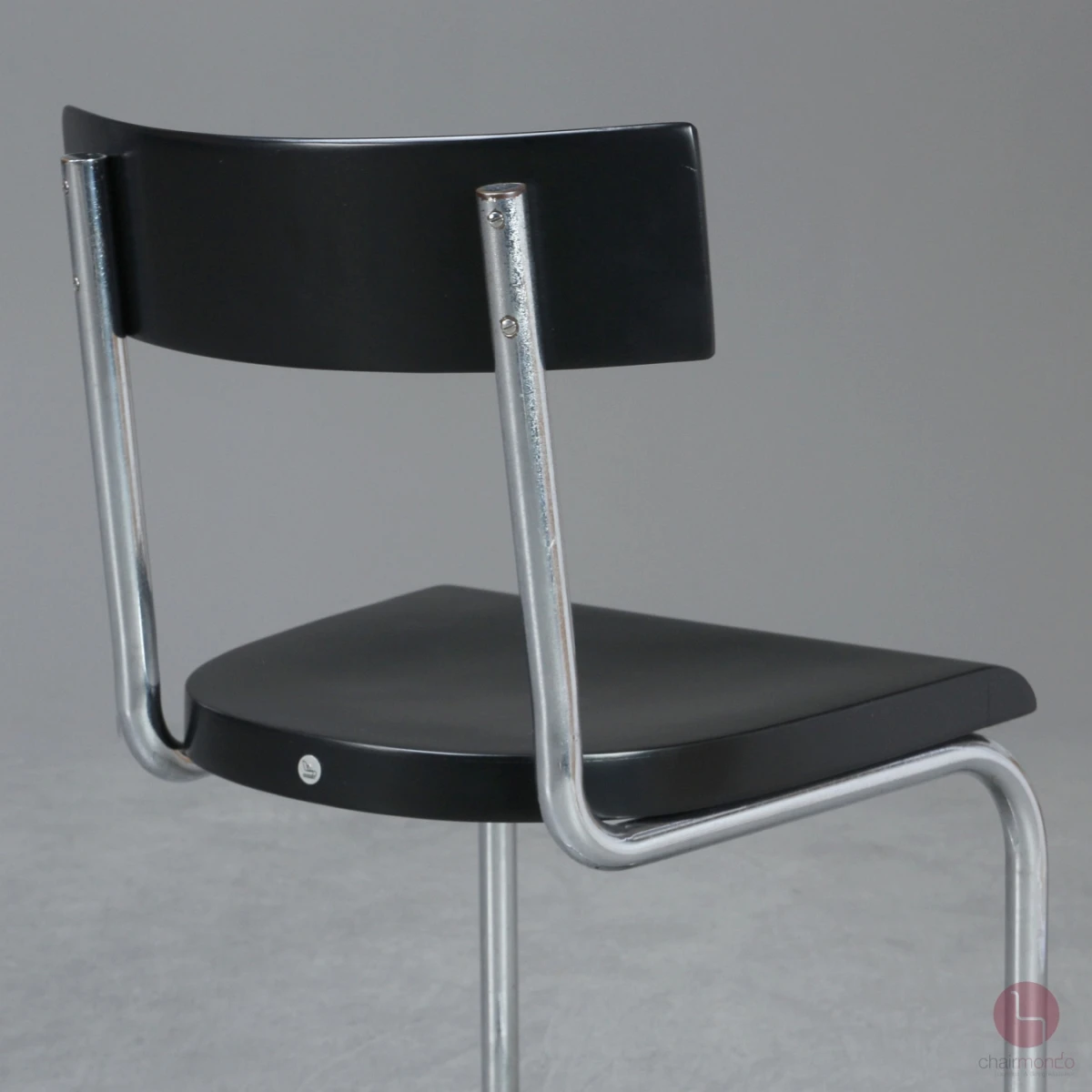 Thonet B263 Bauhaus Freischwinger Schwarz um 1925 gebraucht