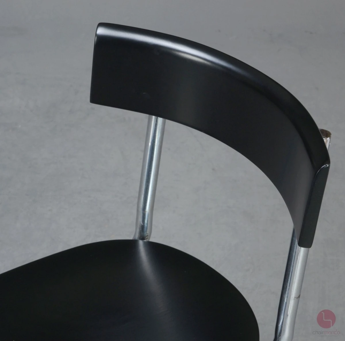 Thonet B263 Bauhaus Freischwinger Schwarz um 1925 gebraucht