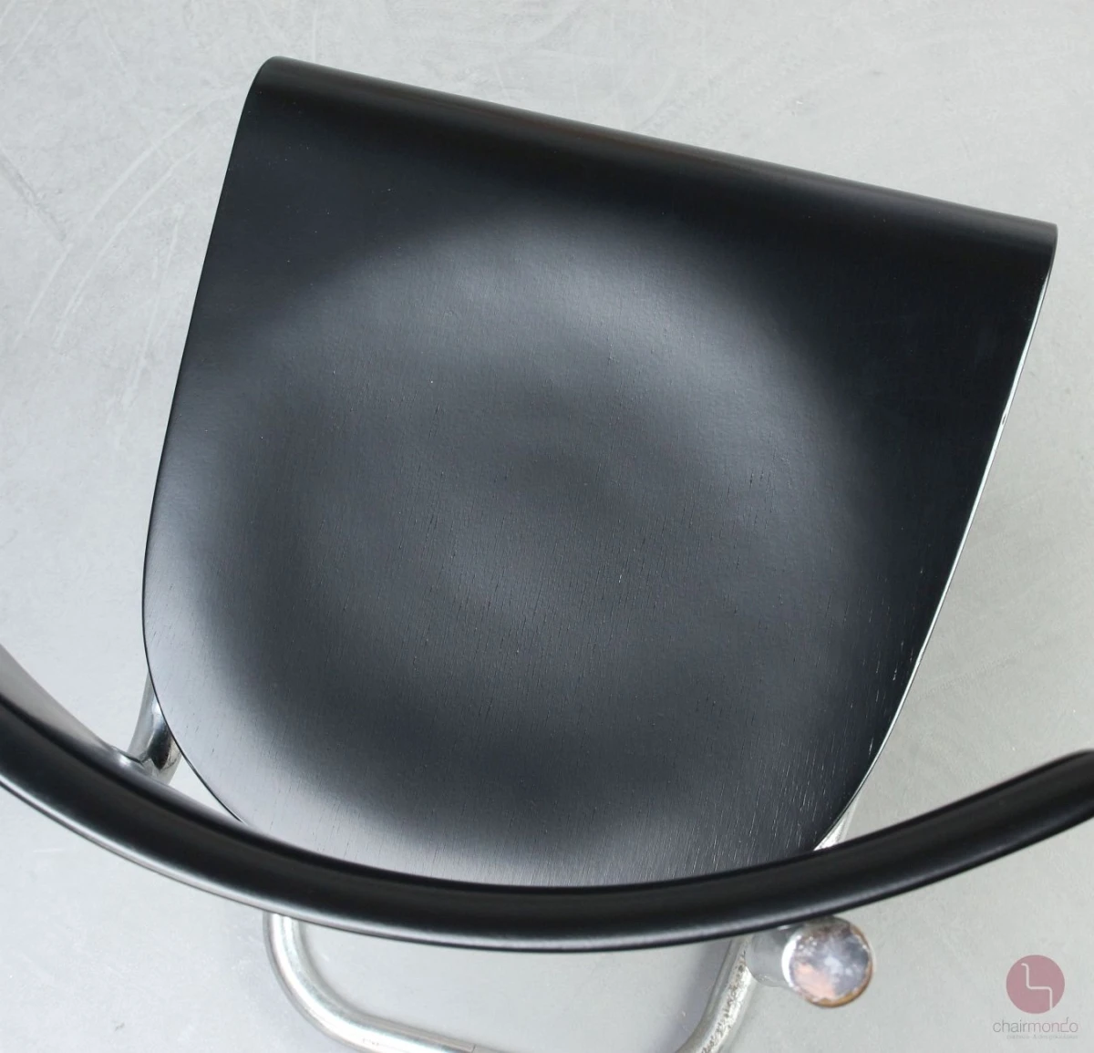 Thonet B263 Bauhaus Freischwinger Schwarz um 1925 gebraucht