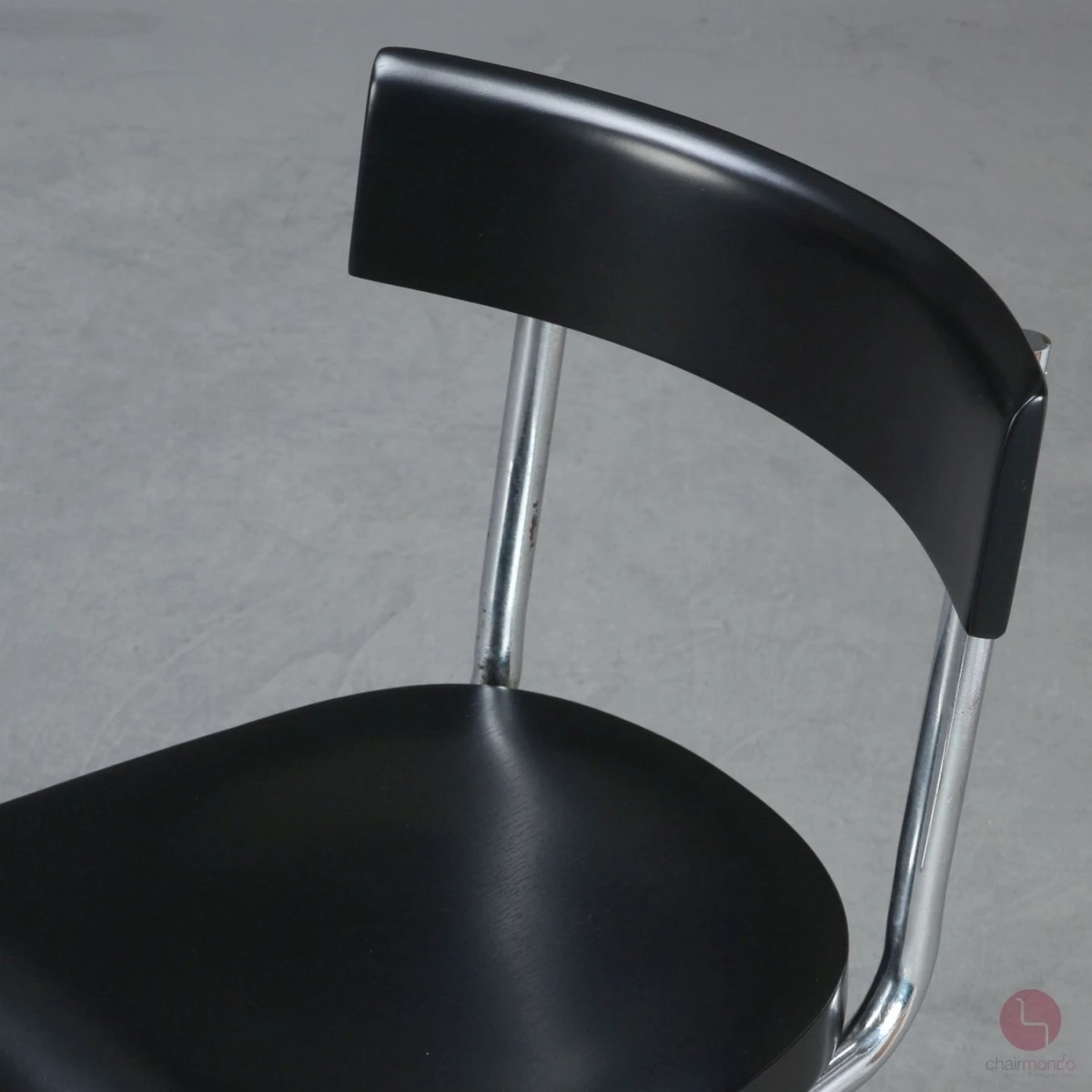 Thonet B263 Bauhaus Freischwinger Schwarz um 1925 gebraucht