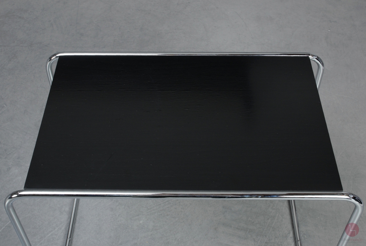 Preview: Thonet B9 Beistelltisch Schwarz 1980er gebraucht