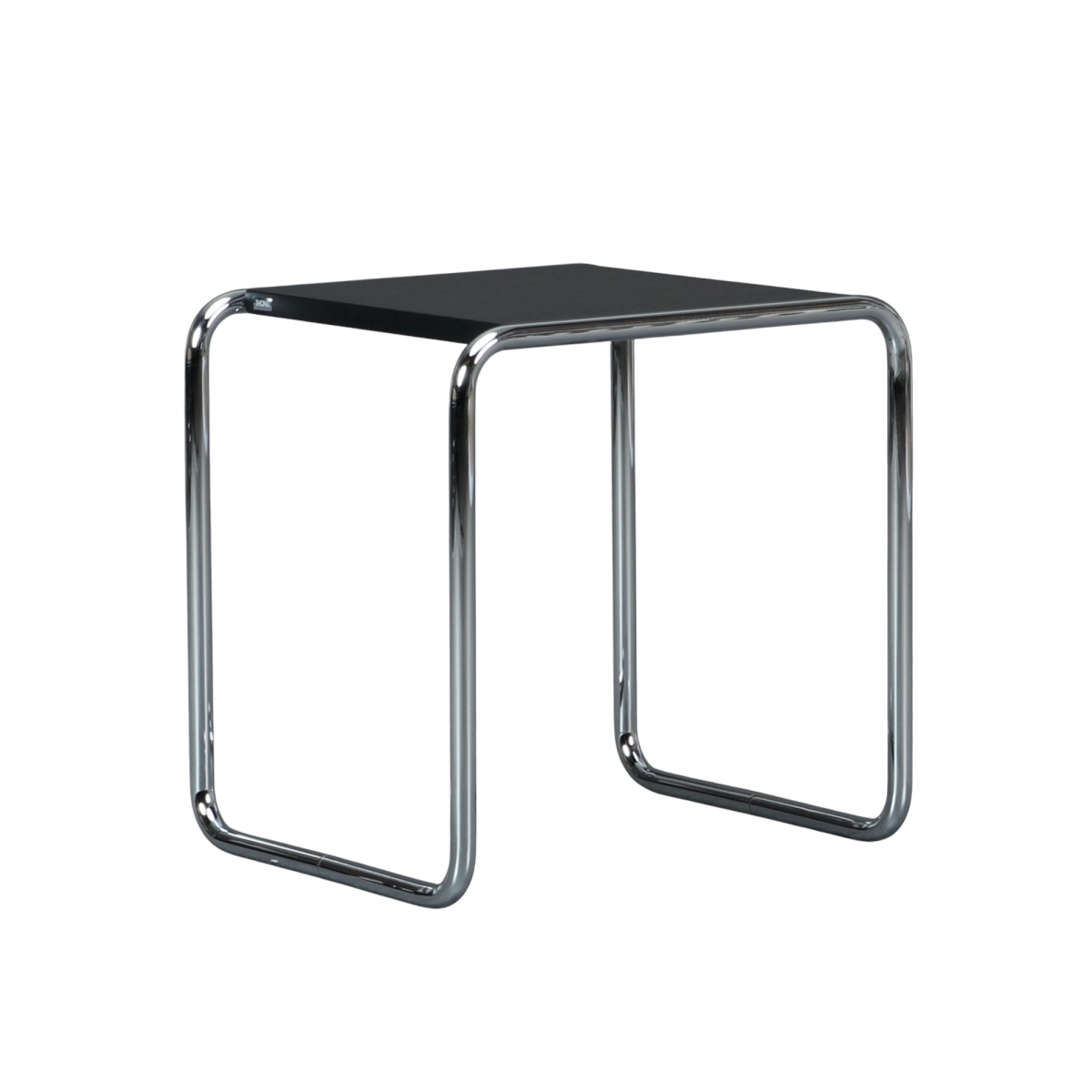 Thonet B9 a Beistelltisch Schwarz gebeizt