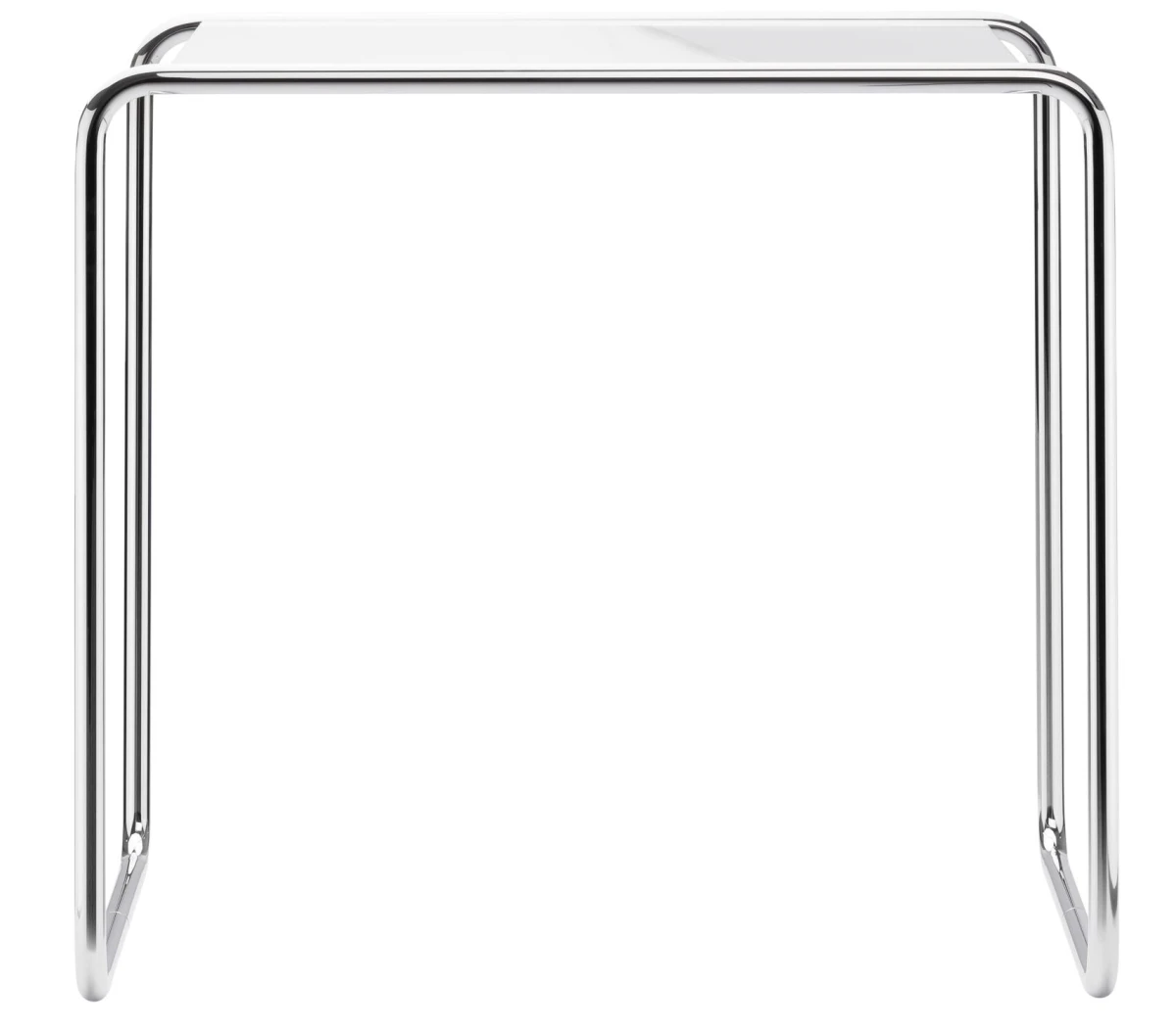 Thonet B9 d Beistelltisch Weiß gebeizt