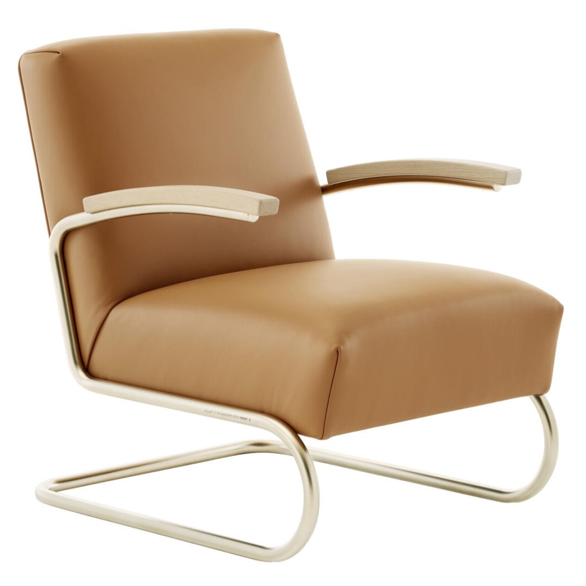 Thonet S41 NORDIC by jil Sander in burnt walnut