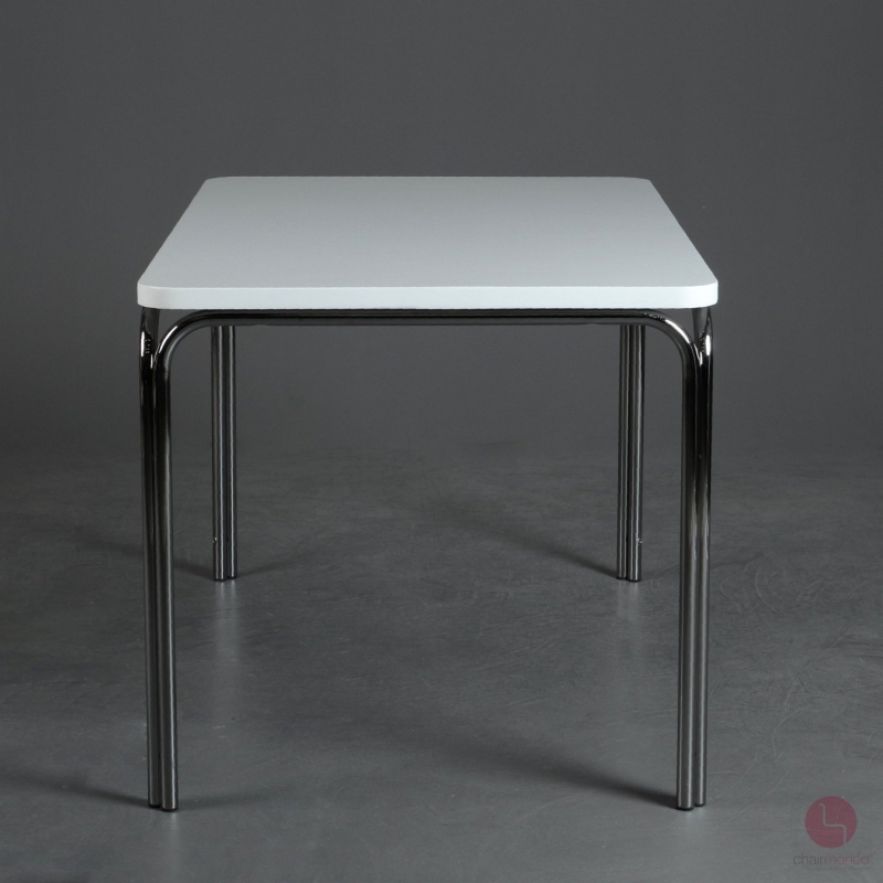 Preview: Thonet 1033 Esstisch Schreibtisch Weiß neu lackiert gebraucht