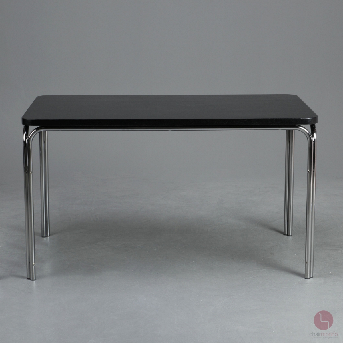 Preview: Thonet 1033 Esstisch Schreibtisch Schwarz neu lackiert gebraucht