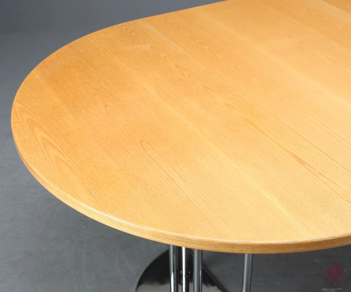 Thonet S1047 Esstisch Ausziehtisch mit Eiche Platte gebraucht