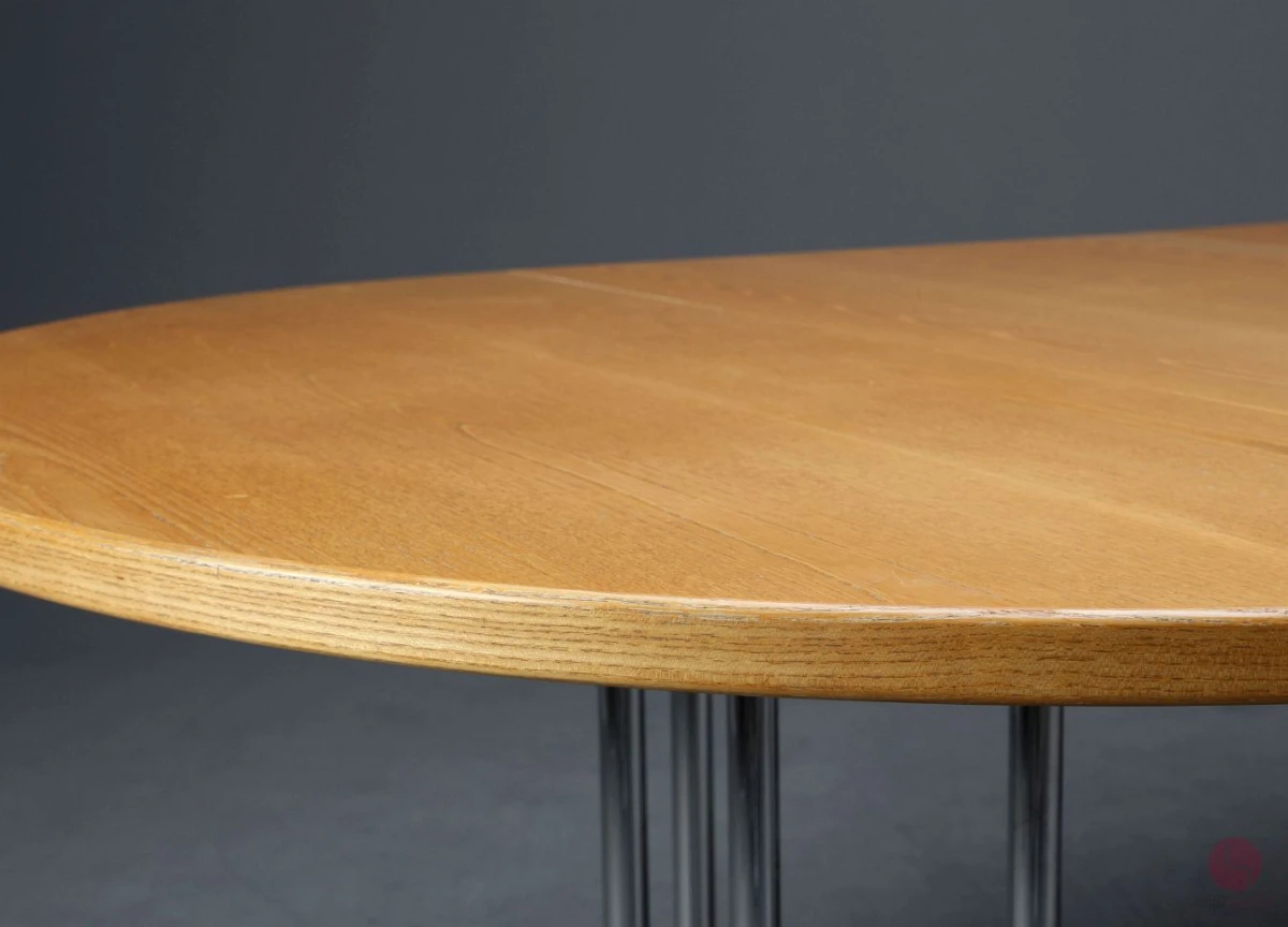 Thonet S1047 Esstisch Ausziehtisch mit Eiche Platte gebraucht