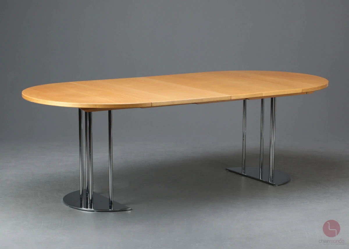 Thonet S1047 Esstisch Ausziehtisch mit Eiche Platte gebraucht