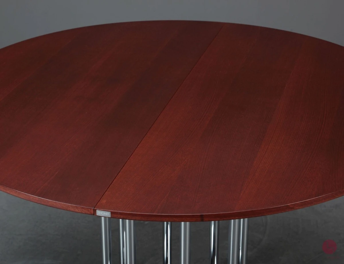 Thonet S1047 Esstisch in Mahagoni Braun ausziehbar gebraucht