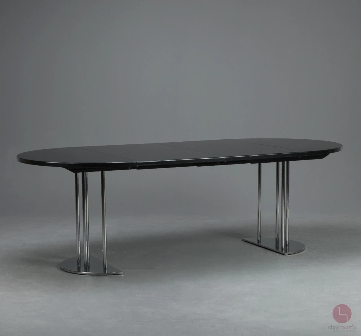 Thonet S1047 Esstisch ausziehbar mit schwarzer Platte gebraucht