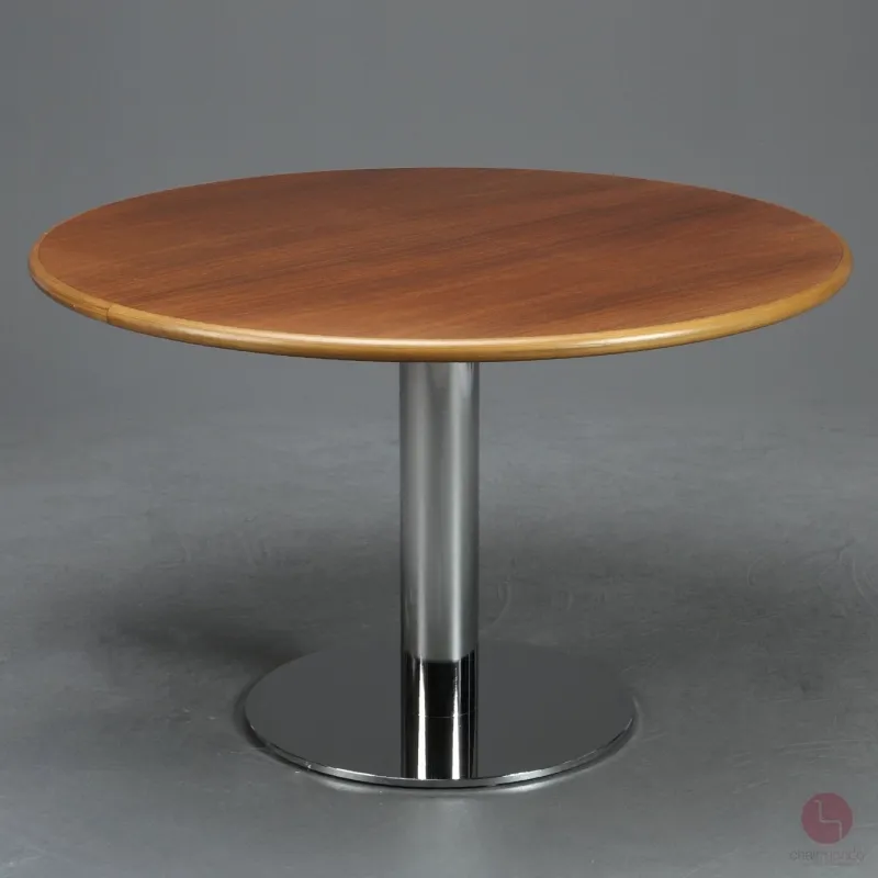 Thonet S1049 Esstisch mit Nussbaum Holz, 120 cm gebraucht