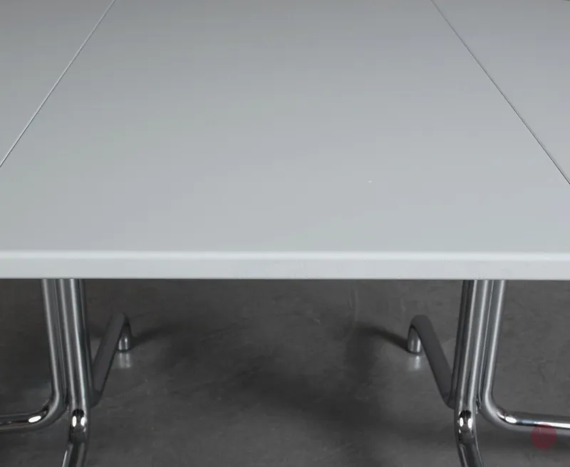 Thonet S1051 Ausziehtisch mit grauer Platte gebraucht
