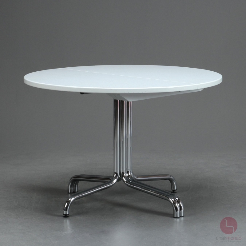 Preview: Thonet S1051 Ausziehtisch mit grauer Platte gebraucht