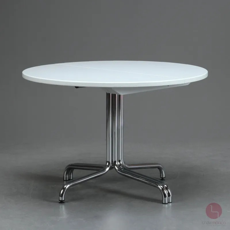 Thonet S1051 Ausziehtisch mit grauer Platte gebraucht