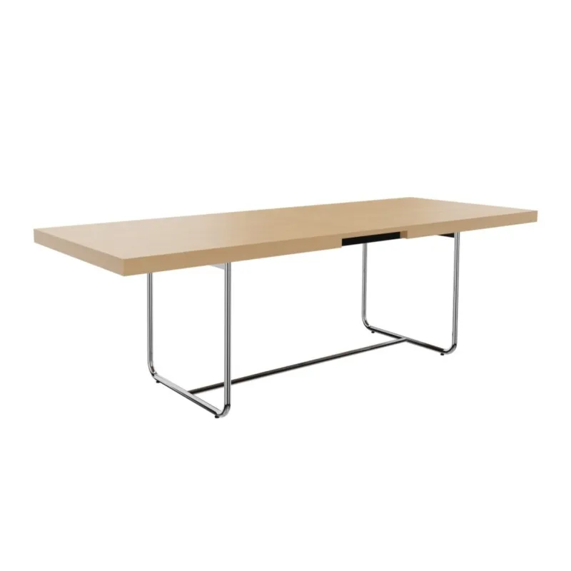 Thonet S1071 Ausziehtisch mit Buche Platte